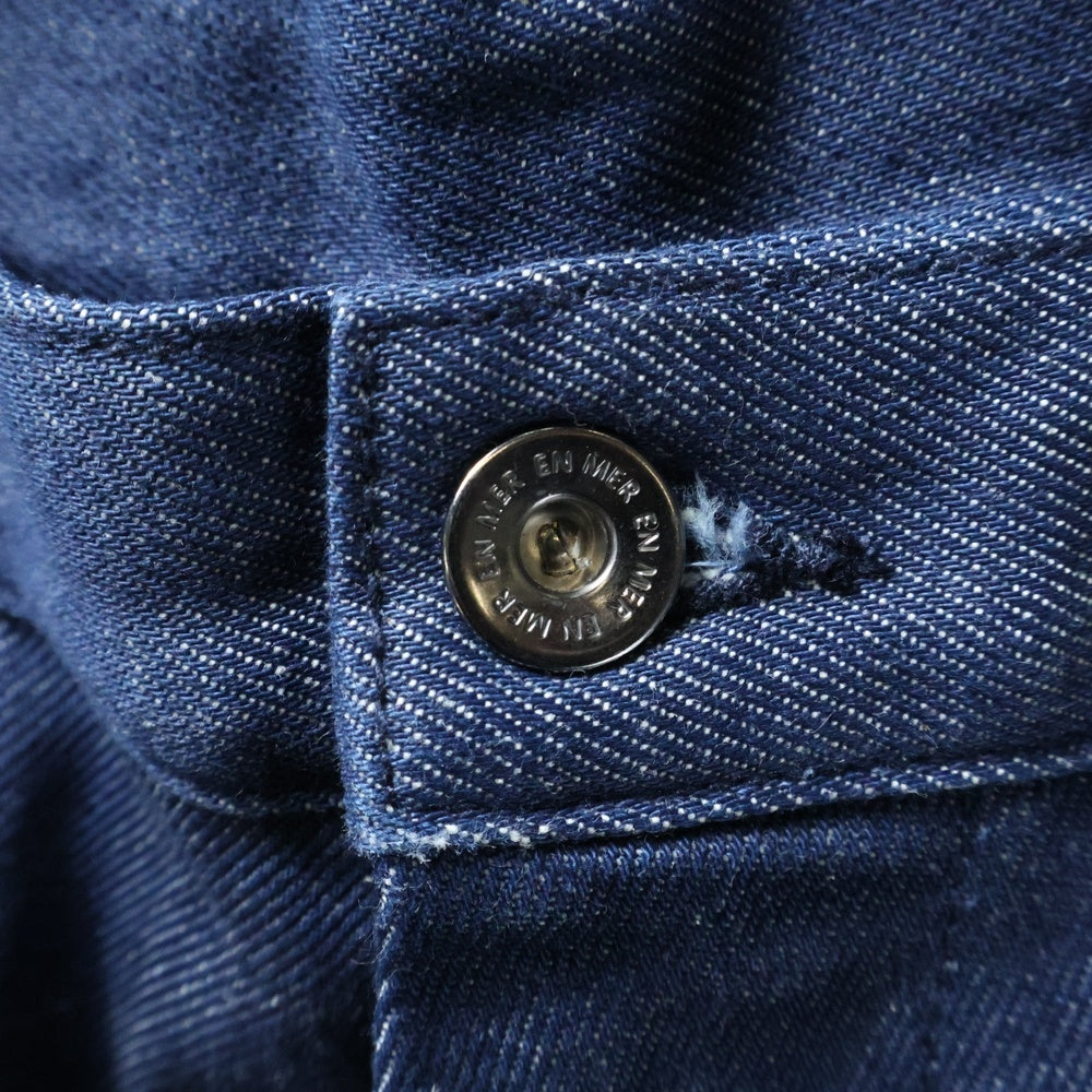 ENMER(エンメール) テーパード デニム パンツ ボトムス インディゴ