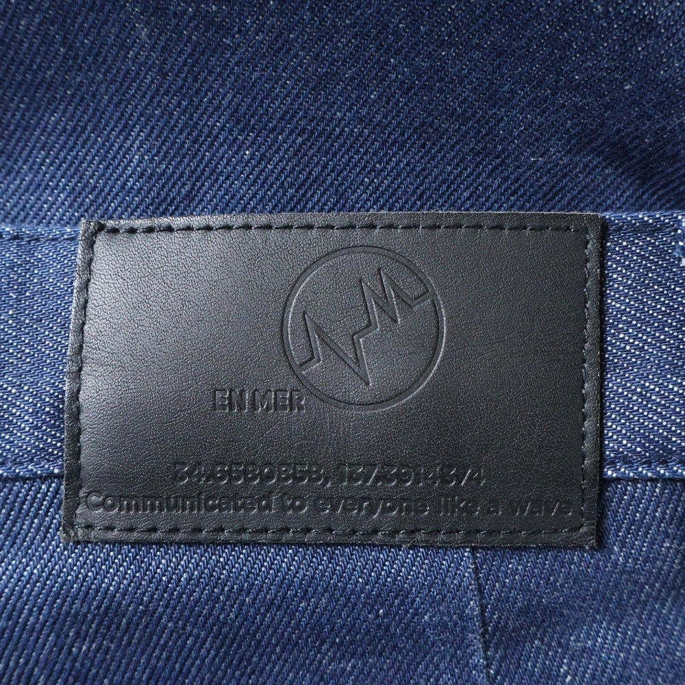 ENMER(エンメール) テーパード デニム パンツ ボトムス インディゴ