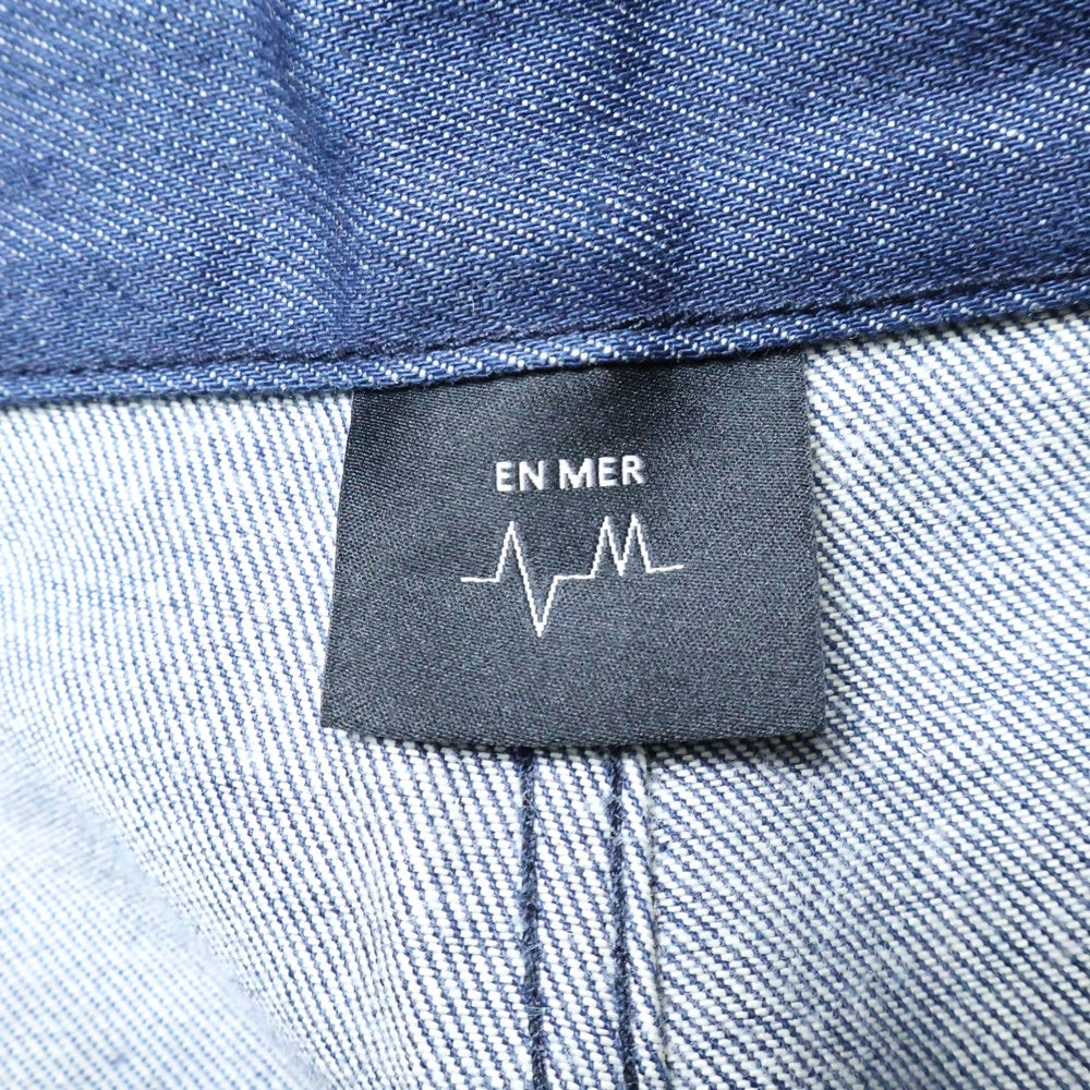 ENMER(エンメール) テーパード デニム パンツ ボトムス インディゴ