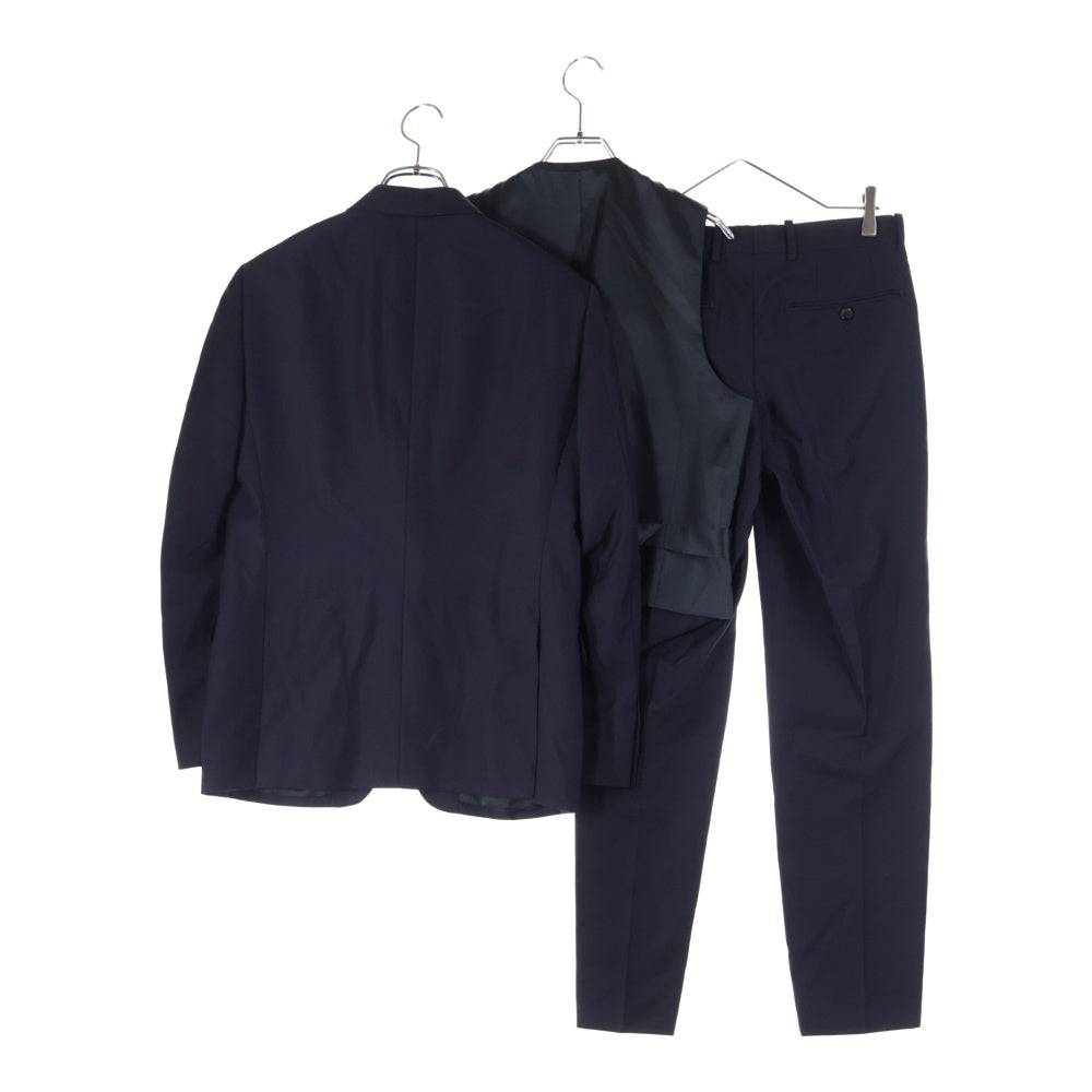 NO BRAND(ノーブランド) ONLY / オンリー REDA スリーピース セットアップ スーツ ジャケット ベスト スラックスパンツ パープル