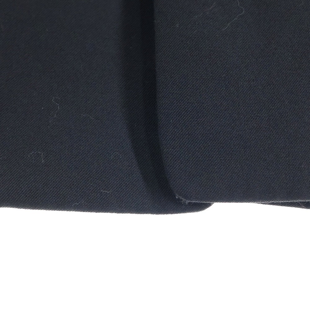 Lui's(ルイス) ウール混 比翼ボタン 1Bテーラードジャケット ブラック LUZ2012207A0005