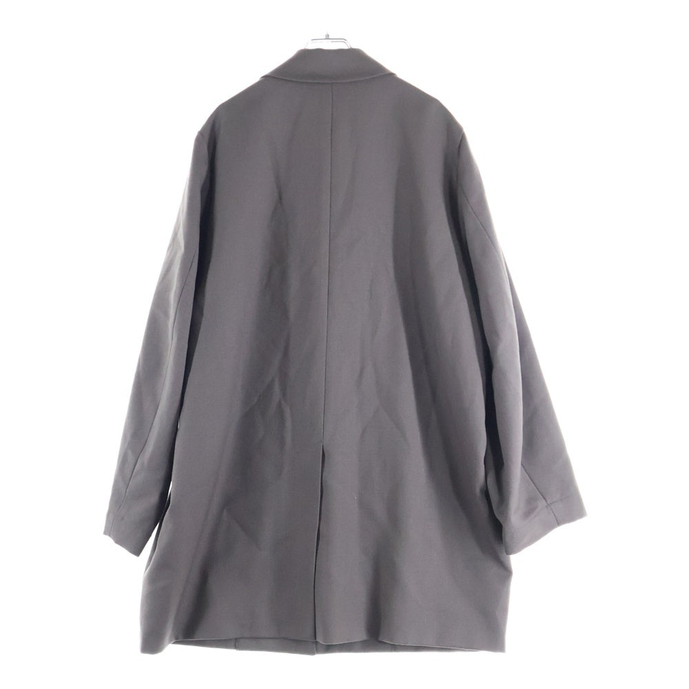 Lui's(ルイス) 1Bテーラード ウールビッグギャバジャケット ブラウン LUZ2012207A0006