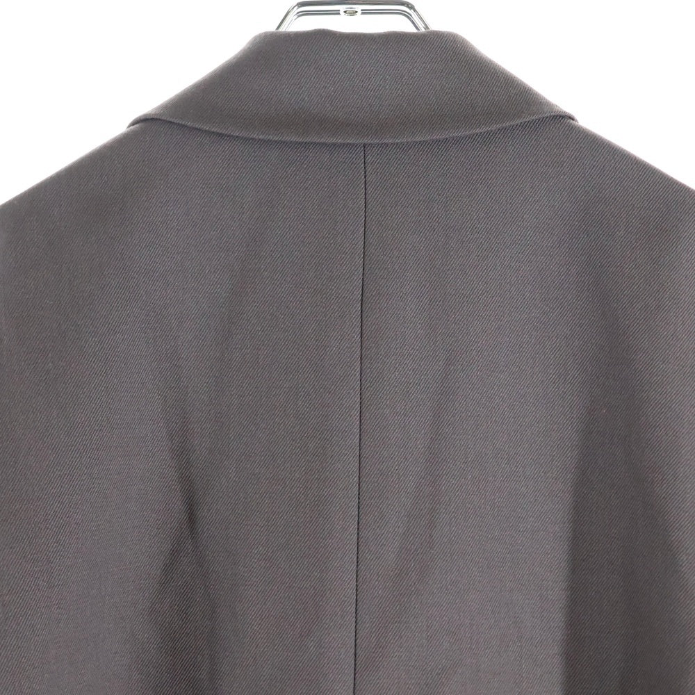 Lui's(ルイス) 1Bテーラード ウールビッグギャバジャケット ブラウン LUZ2012207A0006