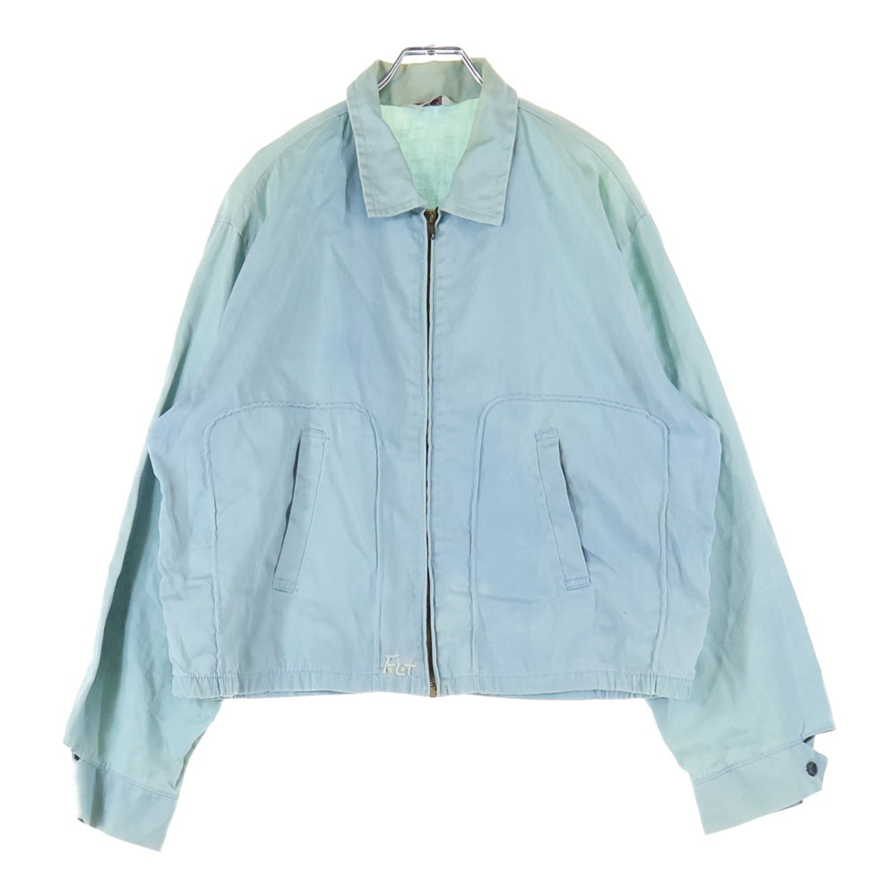 VINTAGE(ヴィンテージ) 50-60S SPORTSWEAR スポーツウェア CONMATICジップ スイングトップ スポーツジャケット スカイブルー