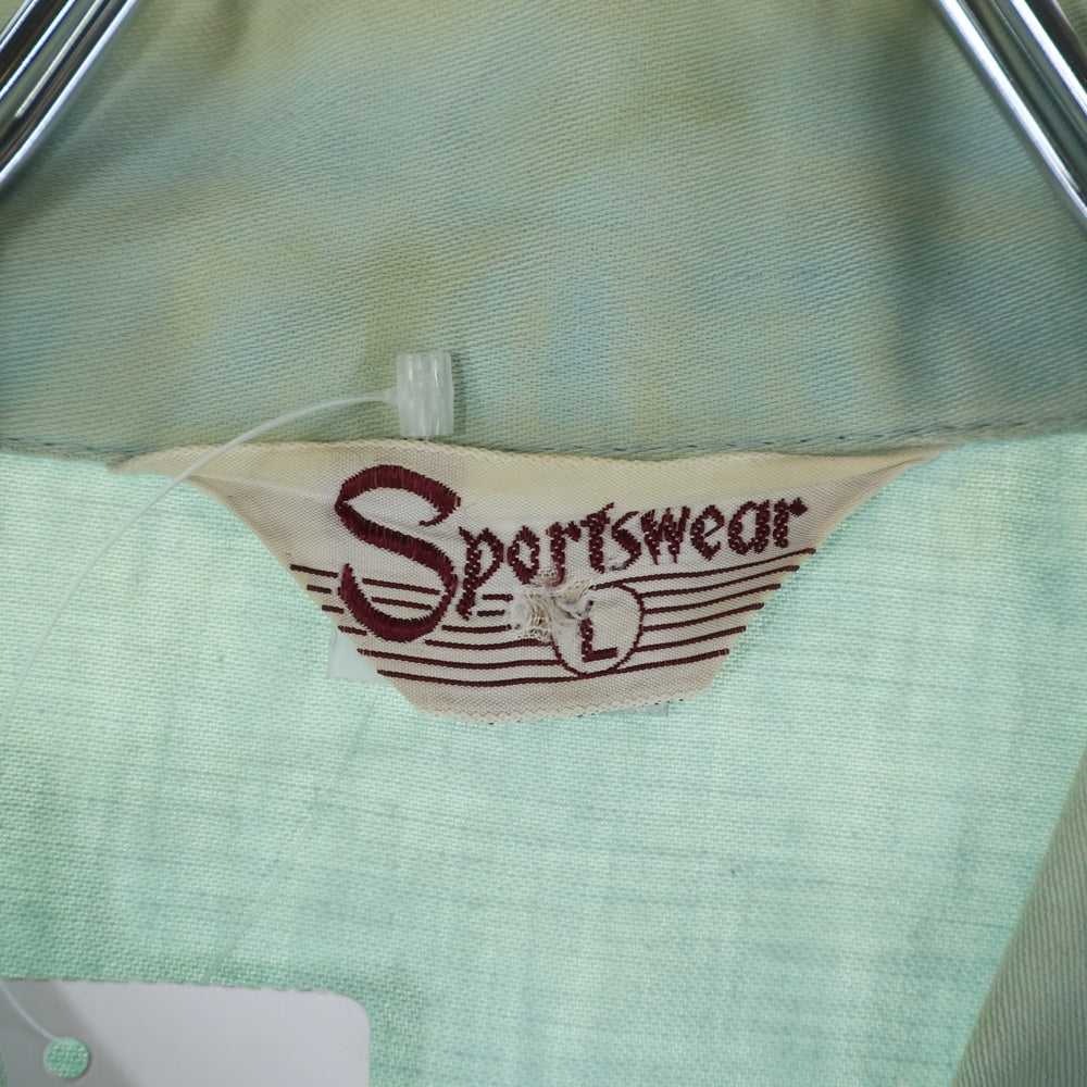 VINTAGE(ヴィンテージ) 50-60S SPORTSWEAR スポーツウェア CONMATICジップ スイングトップ スポーツジャケット スカイブルー