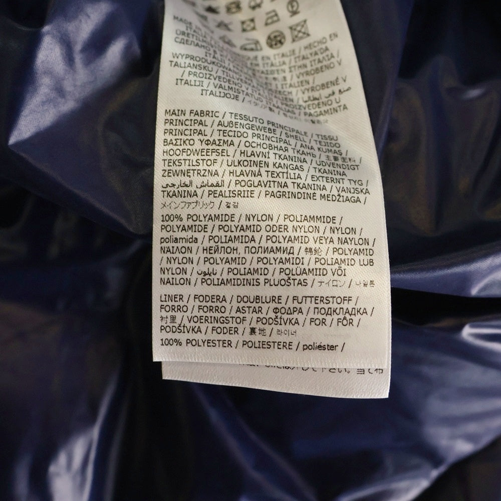 JIL SANDER +(ジルサンダープラス) 22AW ダブルフラップポケット ジップアップ ダウンジャケット ブルー J47AF0009