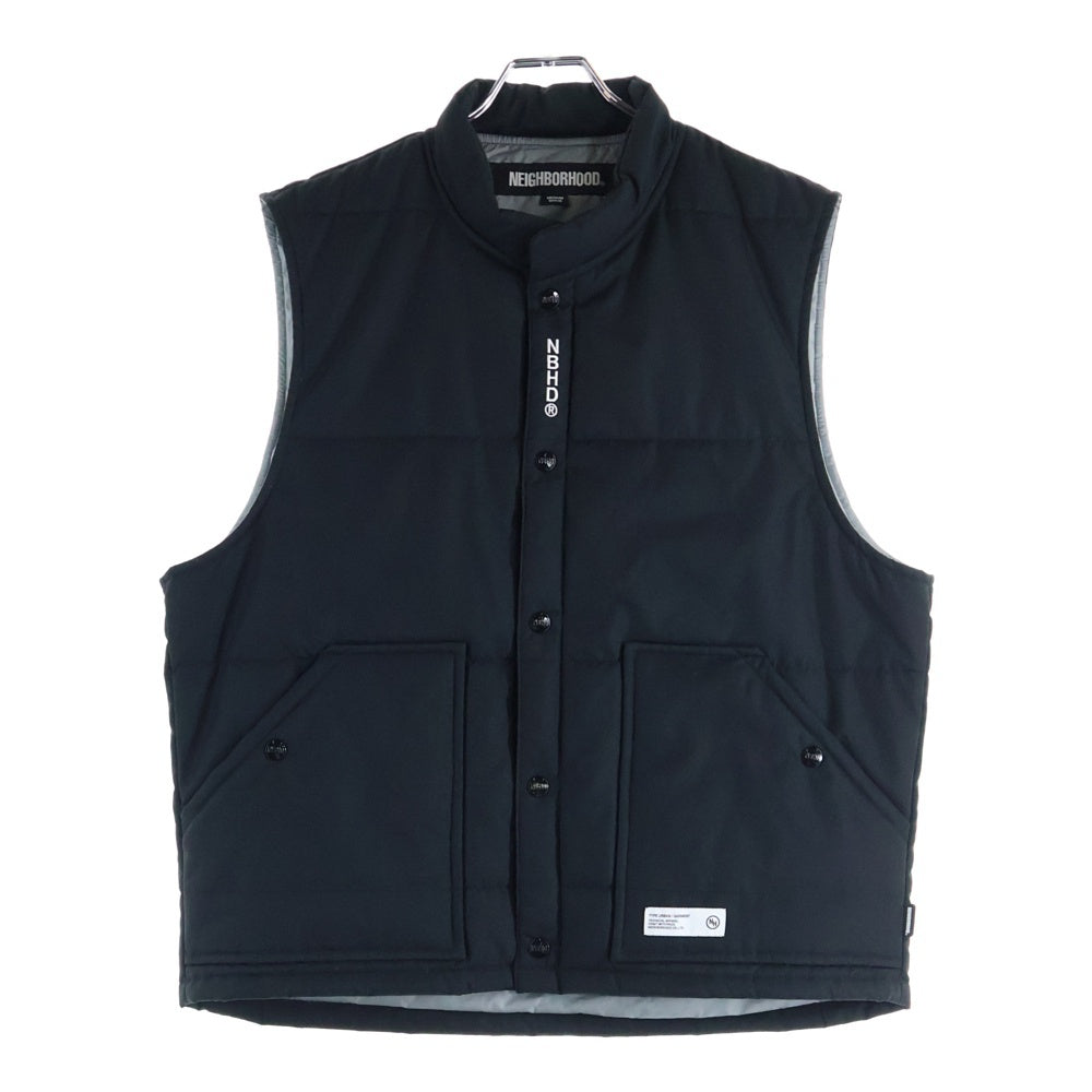 NEIGHBORHOOD(ネイバーフッド) 24AW PADDED TRACKER VEST パデッドトラッカーベスト ブラック 242TSNH-JKM10