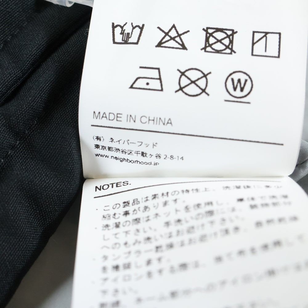 NEIGHBORHOOD(ネイバーフッド) 24AW PADDED TRACKER VEST パデッドトラッカーベスト ブラック 242TSNH-JKM10