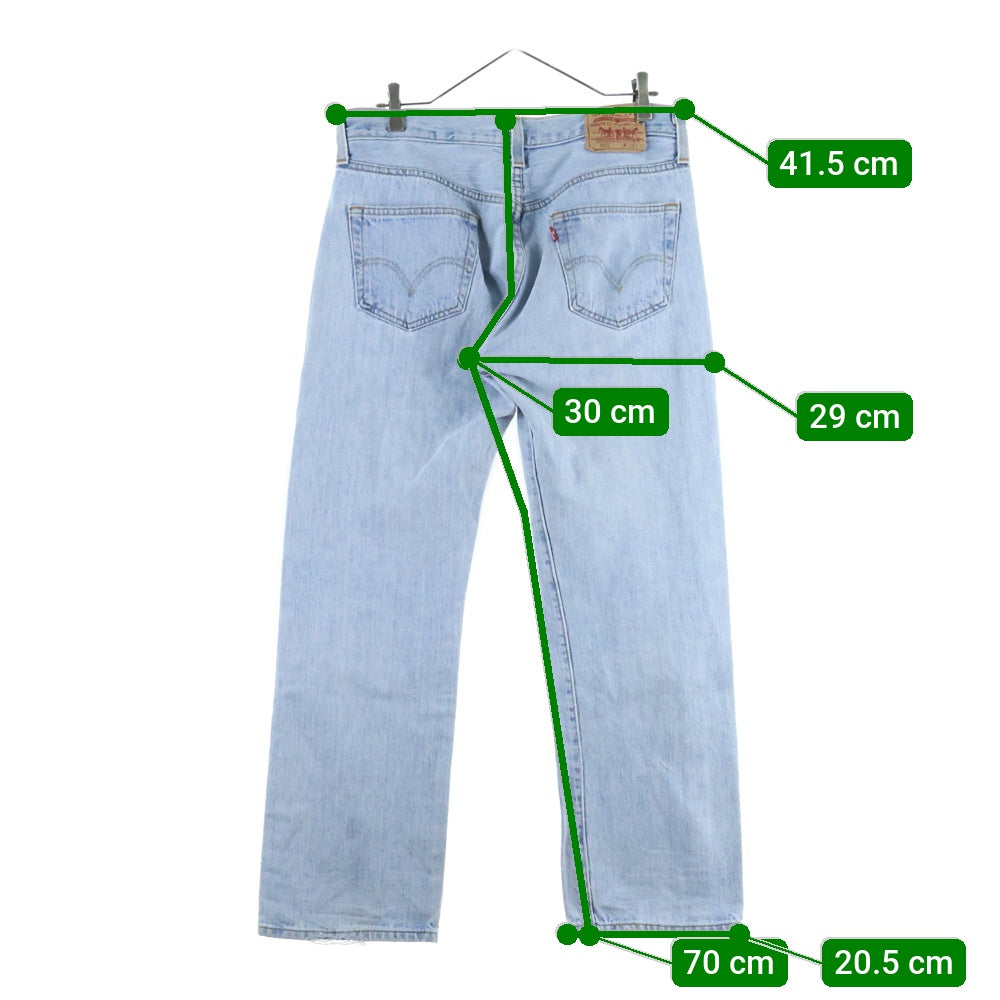 Levi's(リーバイス) 501 ORIGINAL FIT オリジナル フィット ボタンフライ デニムパンツ インディゴ