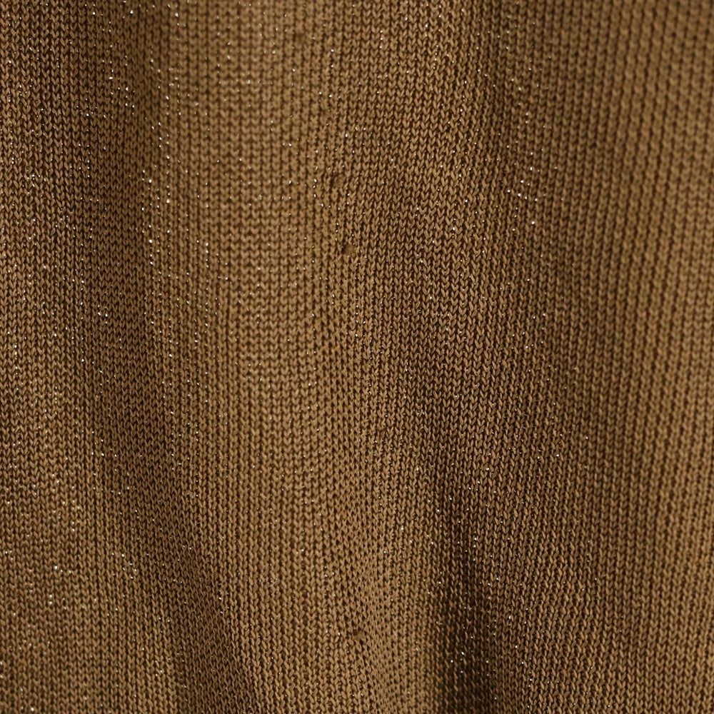 VINTAGE(ヴィンテージ) 70-80S LE CHEVRON ヴィンテージ 長袖 ニットカーディガン ブラウン