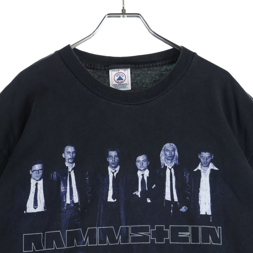 VINTAGE(ヴィンテージ) 90S VINTAGE RAMMSTEIN FAMILY VALUES TOUR 1998 DELTA ヴィンテージ ラムシュタイン ファミリーバリューズツアー 両面プリント クルーネック 半袖Tシャツ