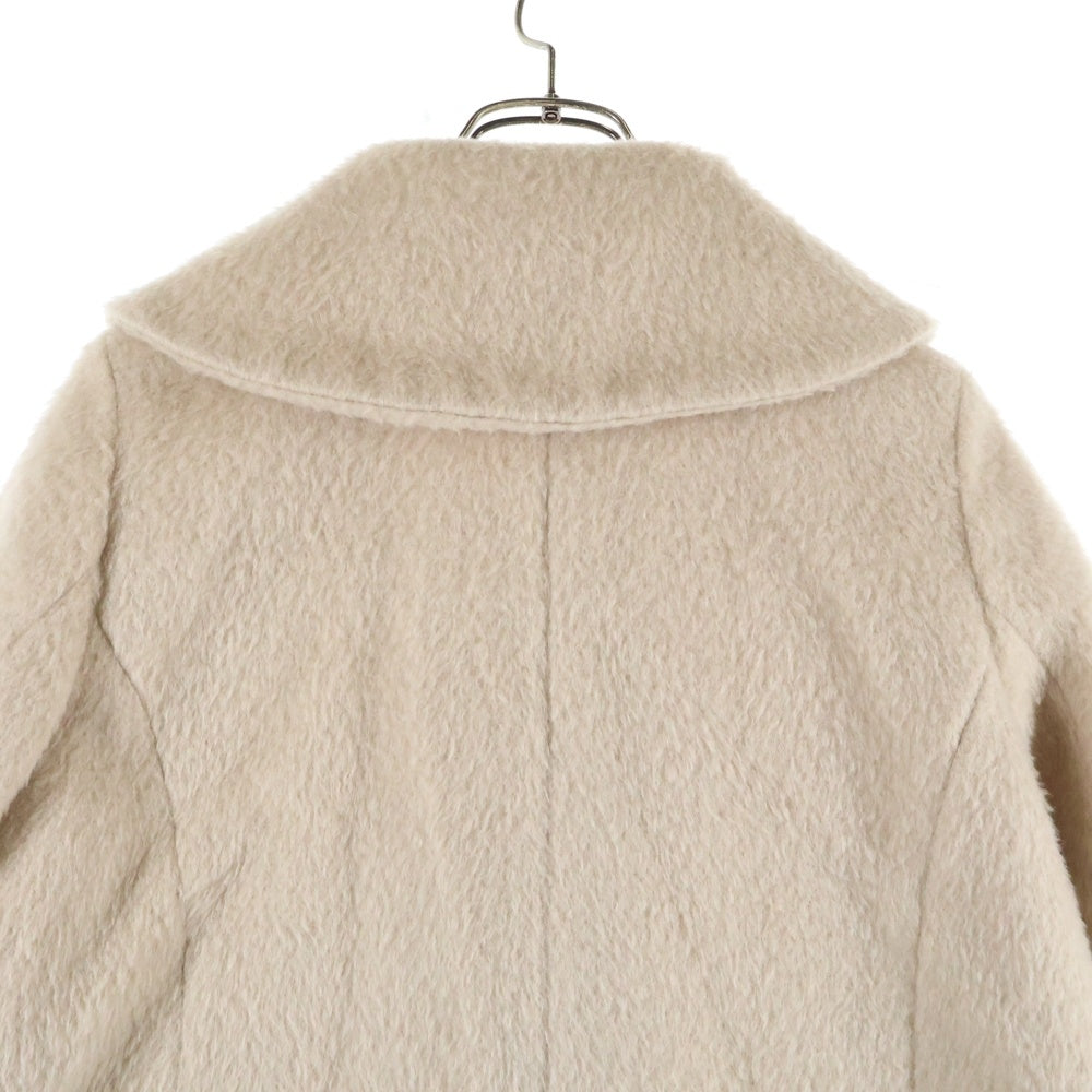 Couture brooch(クチュールブローチ) Wool Coat ウール シャギー コート レディース ピンク