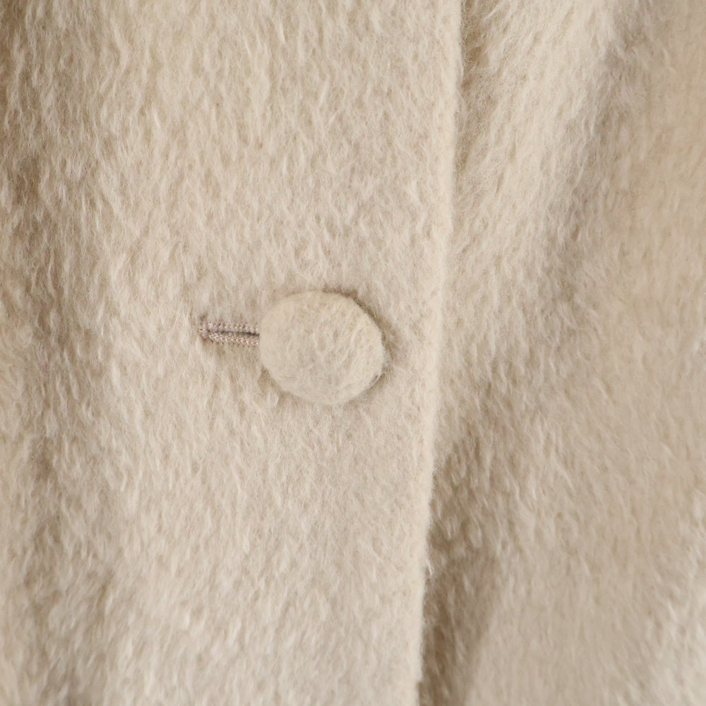 Couture brooch(クチュールブローチ) Wool Coat ウール シャギー コート レディース ピンク