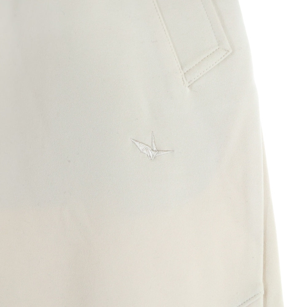 1 PIU 1 UGUALE 3(ウノピゥウノウグァーレトレ) GRANVIA RIB PANTS グランヴィア リブ イージーテーパードパンツ アイボリー MDP004 PRY117