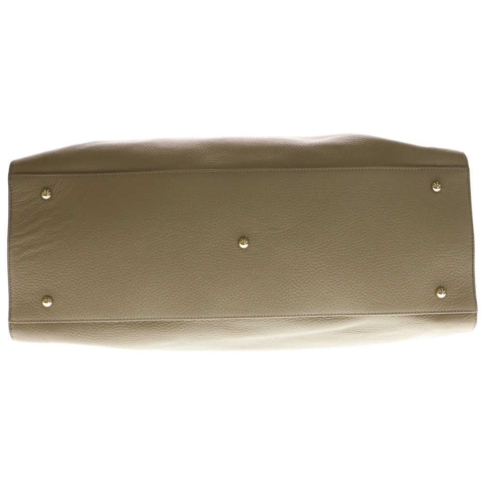 PELLE MORBIDA(ペッレ モルビダ) MAIDEN VOYAGE メイデン ヴォヤージュ カウレザー ボストンバッグ ハンドバッグ ベージュ PMO-AKMHMB001