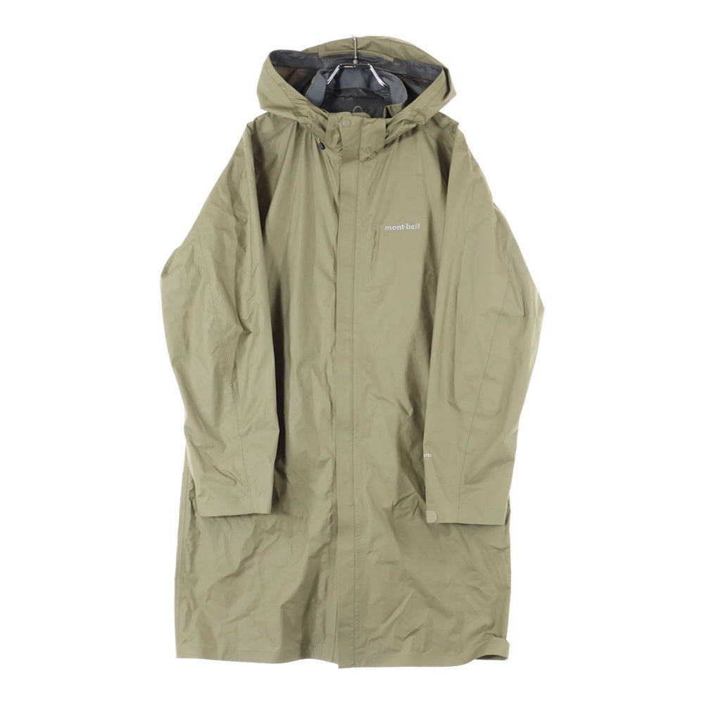 美品‼️mont-bellメンズ　レインコート ベージュsize L Montbell(モンベル) TRAVEL RAIN COAT トラベルレインコート