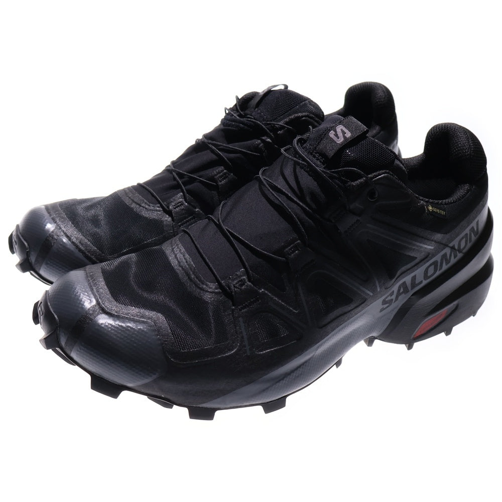 SALOMON(サロモン) SPEEDCROSS 5 GTX スピードクロス ゴアテックス ローカットスニーカー ブラック US12/30cm 475690