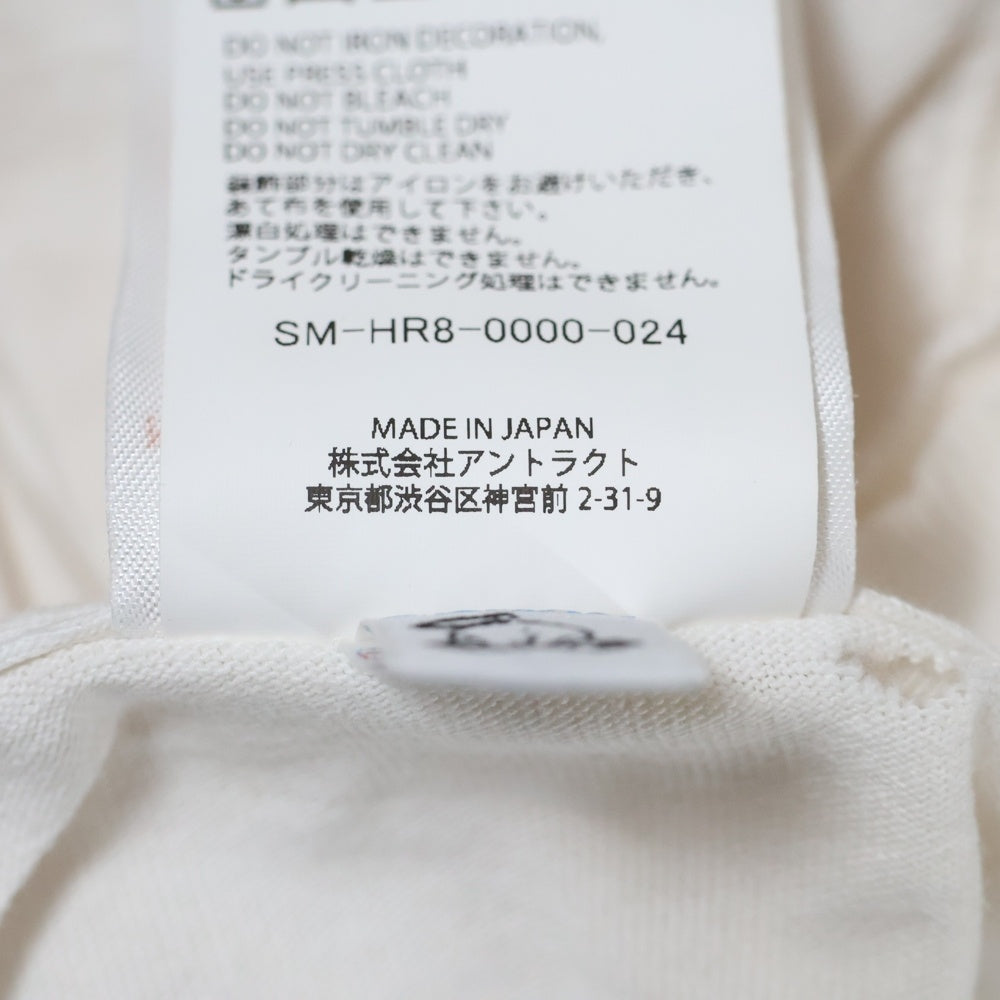 SAINT MICHAEL(セントマイケル) 25SS LOVE_SS TEE プリントTシャツ ホワイト SM-HR8-0000-024