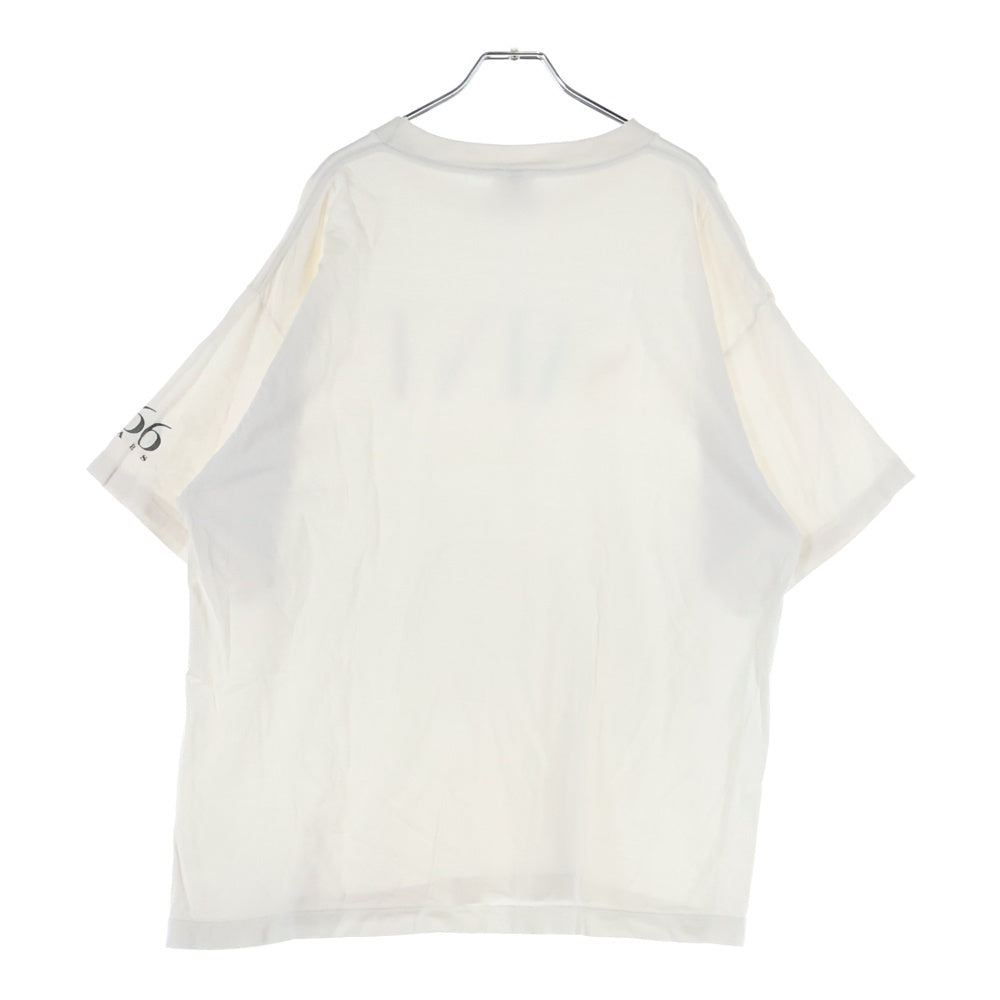 SAINT MICHAEL(セントマイケル) 24AW RAINBOW SAINT TEE ロゴプリントTシャツ ホワイト SM-YS1-0000-007