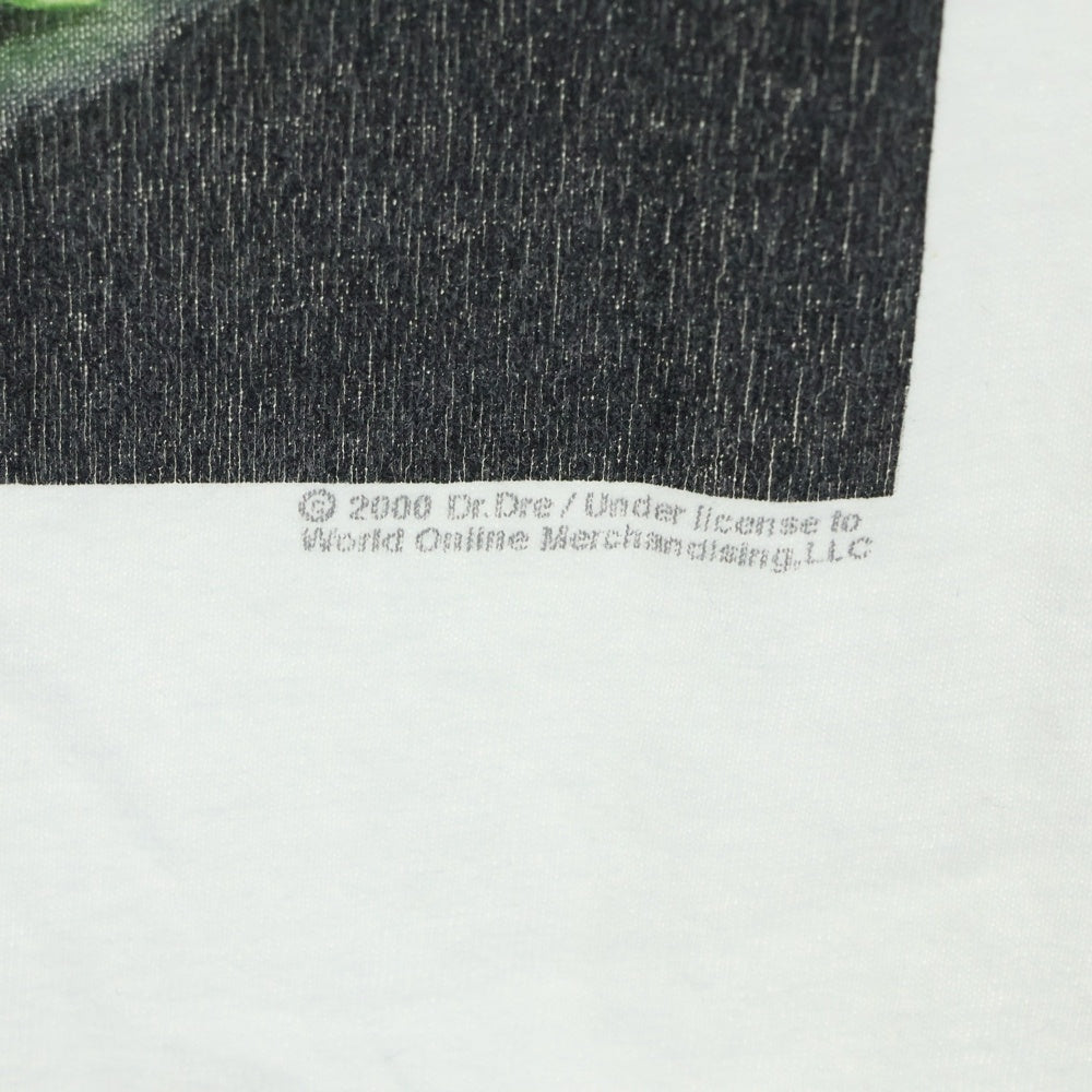 VINTAGE(ヴィンテージ) 00S VINTAGE THE UP IN SMOKE TOUR TEE ヴィンテージ ザ アップ イン スモーク ツアー 両面プリントデザイン クルーネック カットソー 半袖Tシャツ ホワイト