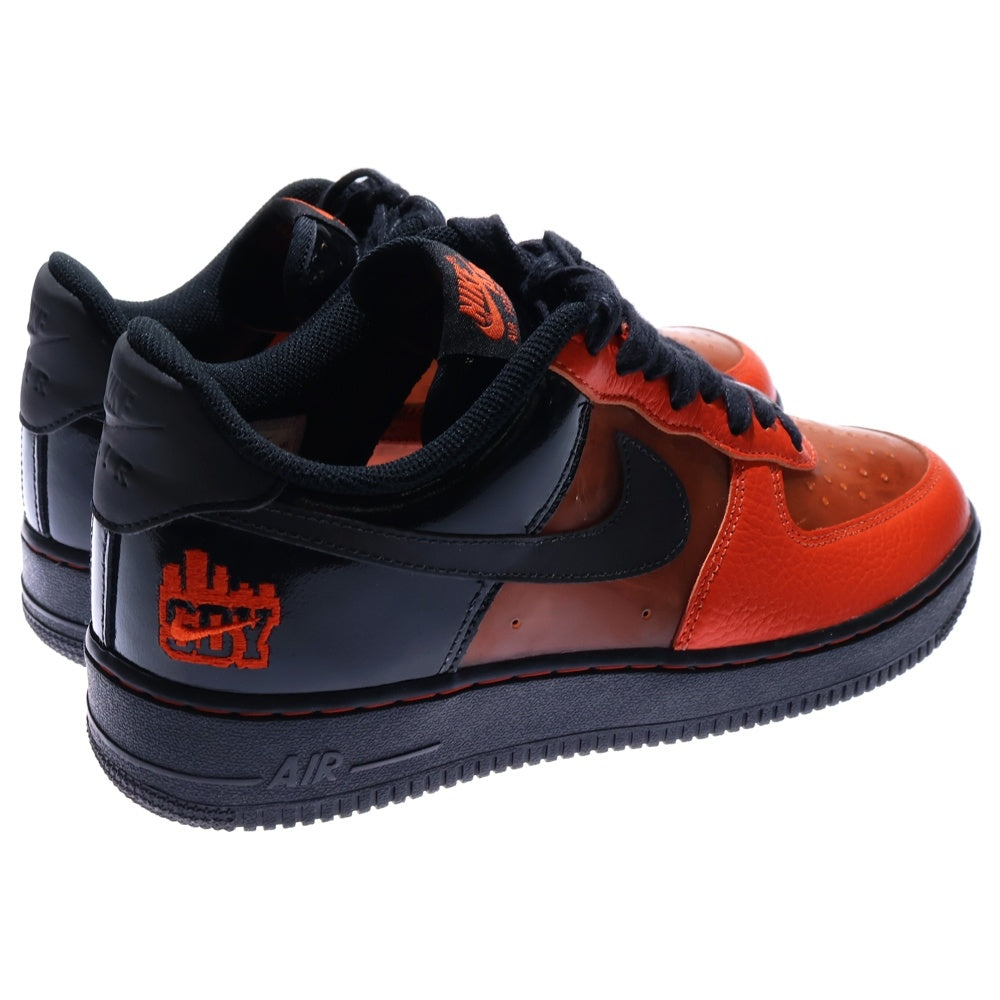 NIKE(ナイキ) AIR FORCE 1 LOW SHIBUYA HALLOWEEN エアフォース1 渋谷ハロウィン ローカットスニーカー ブラック/オレンジ US9.5/27.5cm CT1251-006