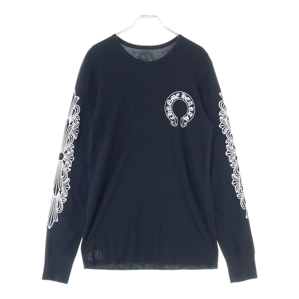 クロムハーツ オールド クロス ホースシュー プリント サーマル ワッフル 長袖 CHROME HEARTS(クロムハーツ) THERMAL L/S Horseshoe ホースシュー