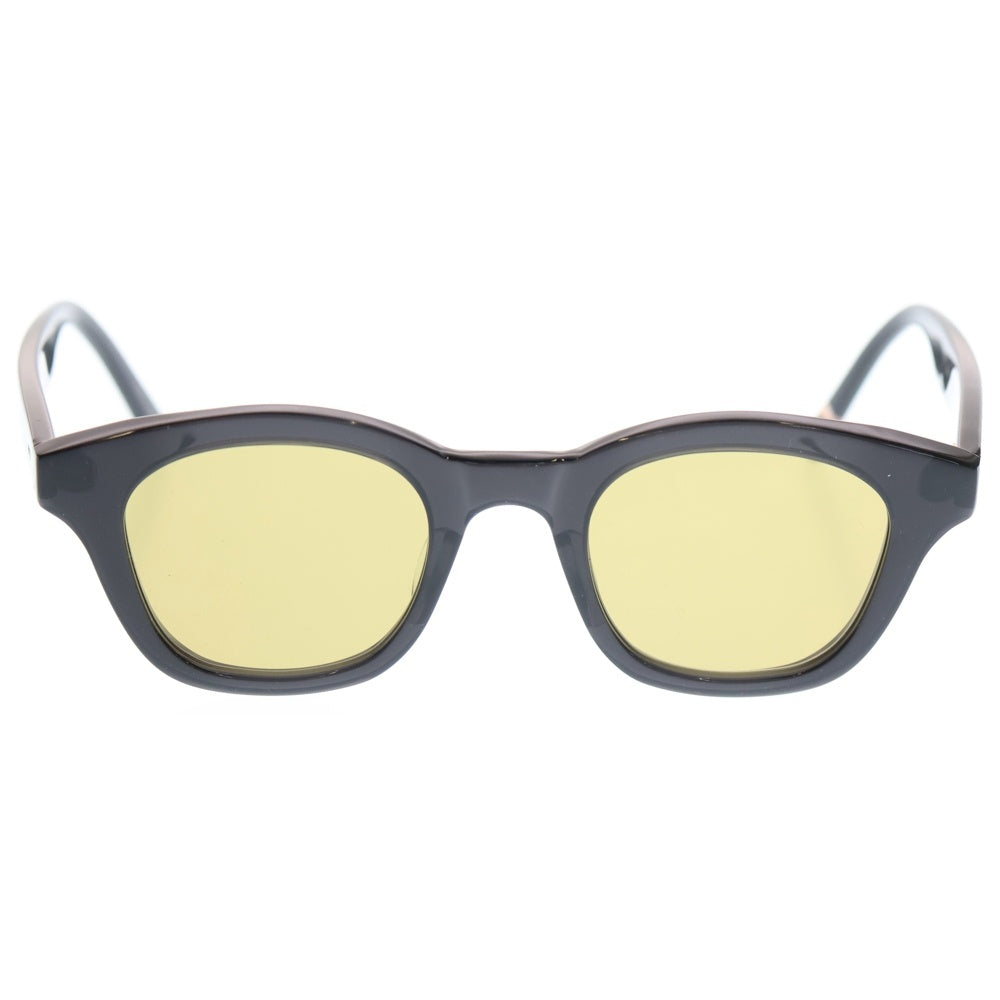 BLANC(ブランク) B0039 スクエアレンズ ウェリントンシェイプ カラーレンズ サングラス メガネ 眼鏡 ブラック