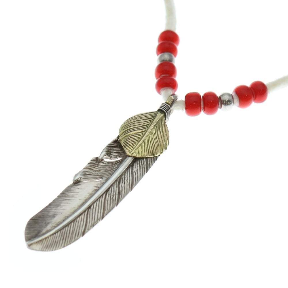 TADY & KING(タディアンドキング) 特大ハートK18フェザー ペンダント