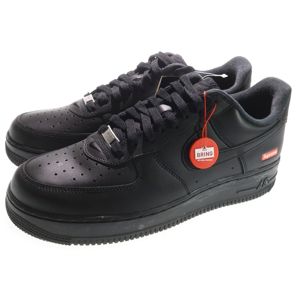 NIKE(ナイキ) ×SUPREME AIR FORCE 1 LOW SP シュプリーム エアフォース1 ローカットスニーカー ブラック US10/28cm CU9225-001