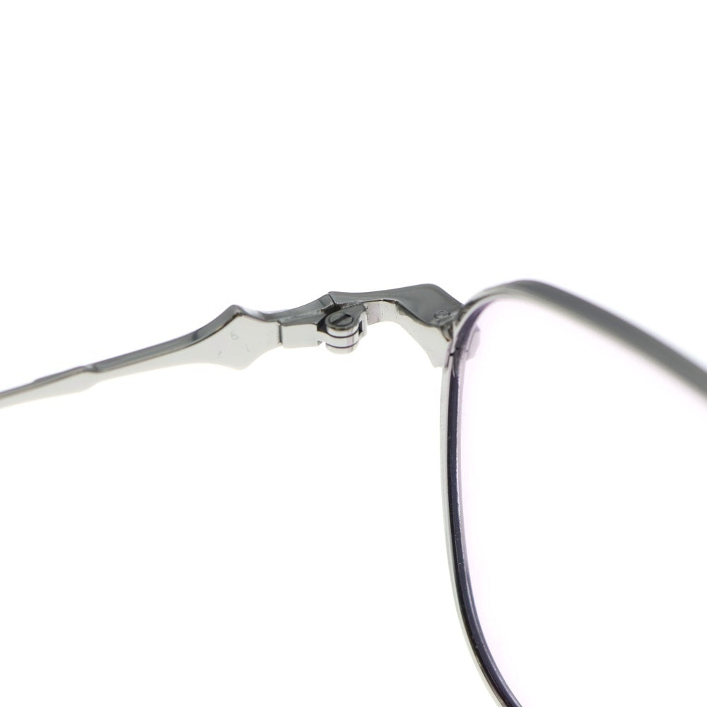 GENTLE MONSTER(ジェントルモンスター) MET-02 ツーブリッジ メタルフレームメガネ 眼鏡 シルバー