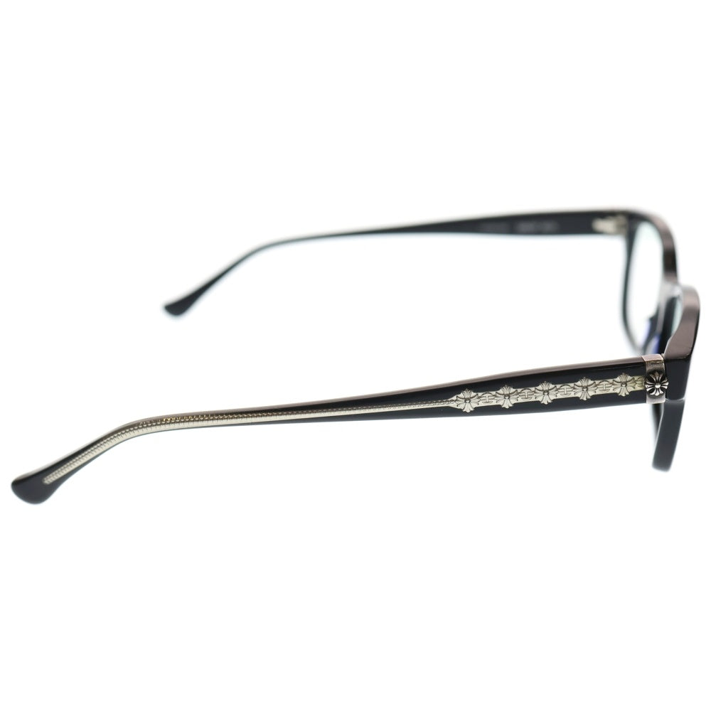 CHROME HEARTS(クロムハーツ) DROP BOX ドロップボックス CHプラステンプル ウェリントンフレーム メガネ サングラス 眼鏡 ブラック