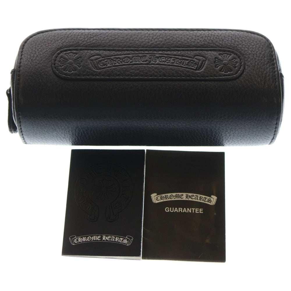 CHROME HEARTS(クロムハーツ) DROP BOX ドロップボックス CHプラステンプル ウェリントンフレーム メガネ サングラス 眼鏡 ブラック