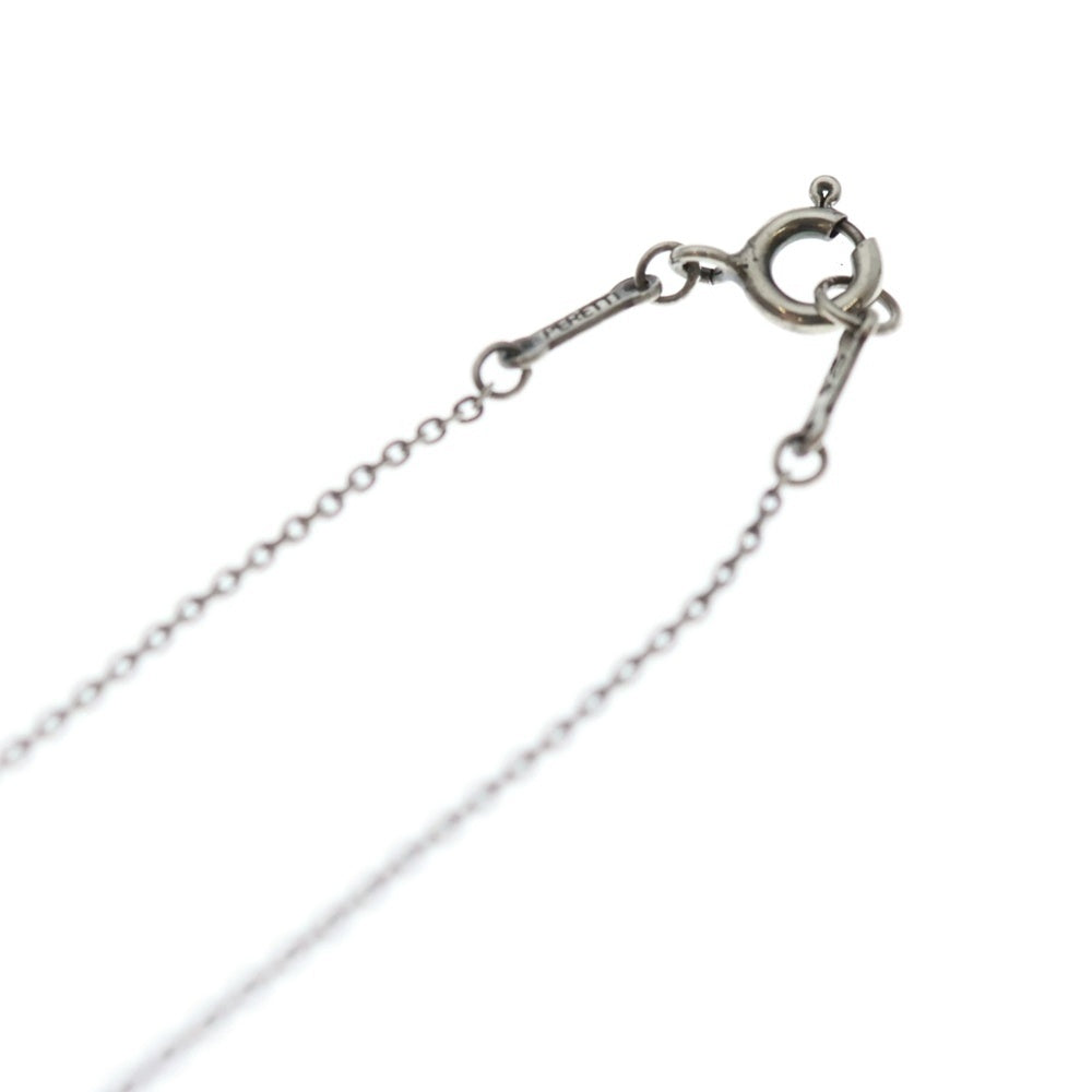 TIFFANY & Co.(ティファニー) オープン ディアドロップ エルサペレッティ ネックレス シルバー レディース