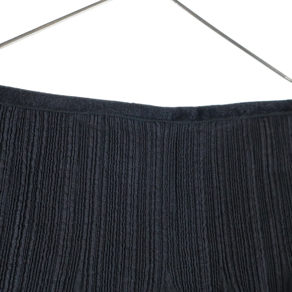 NO BRAND(ノーブランド) GIANNI LO GIUDICE ジャンニロジュディチェ フラワーエンブロイダリー ロングスカート ブラック レディース NQHAV-12530