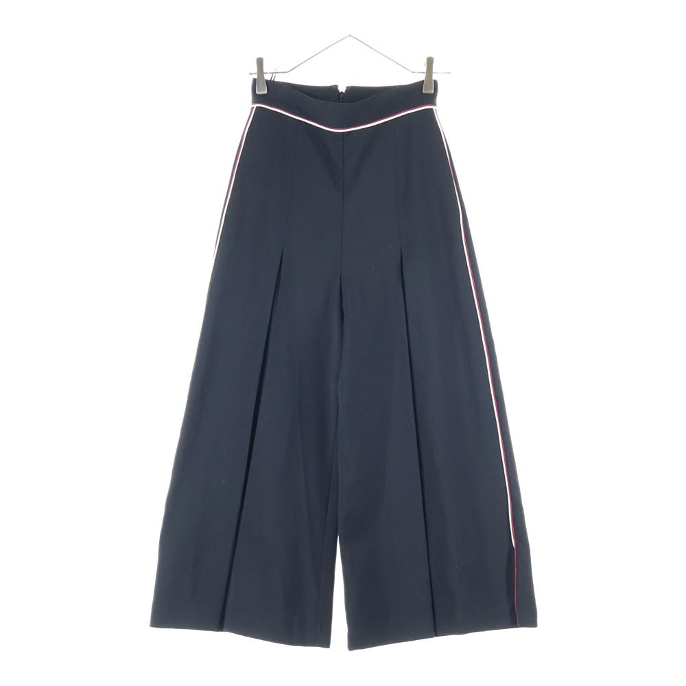 STELLA McCARTNEY(ステラマッカートニー) バックスリット ワイドスラックスパンツ レディース ブラック