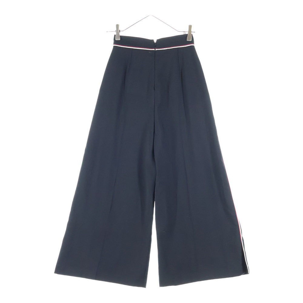 STELLA McCARTNEY(ステラマッカートニー) バックスリット ワイドスラックスパンツ レディース ブラック