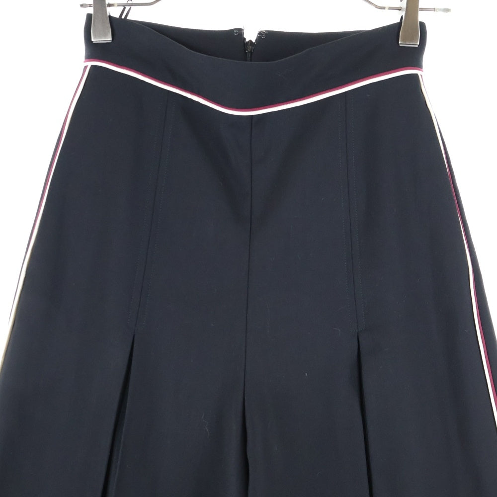 STELLA McCARTNEY(ステラマッカートニー) バックスリット ワイドスラックスパンツ レディース ブラック