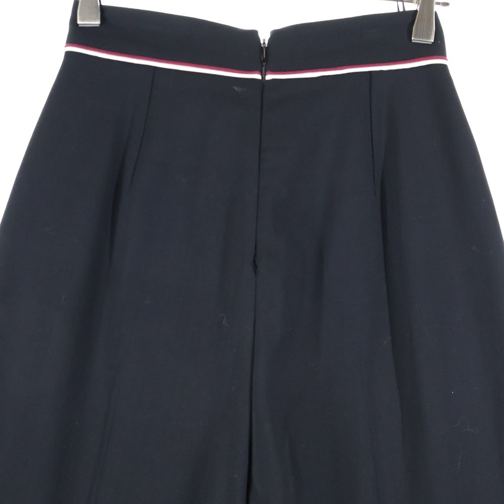 STELLA McCARTNEY(ステラマッカートニー) バックスリット ワイドスラックスパンツ レディース ブラック