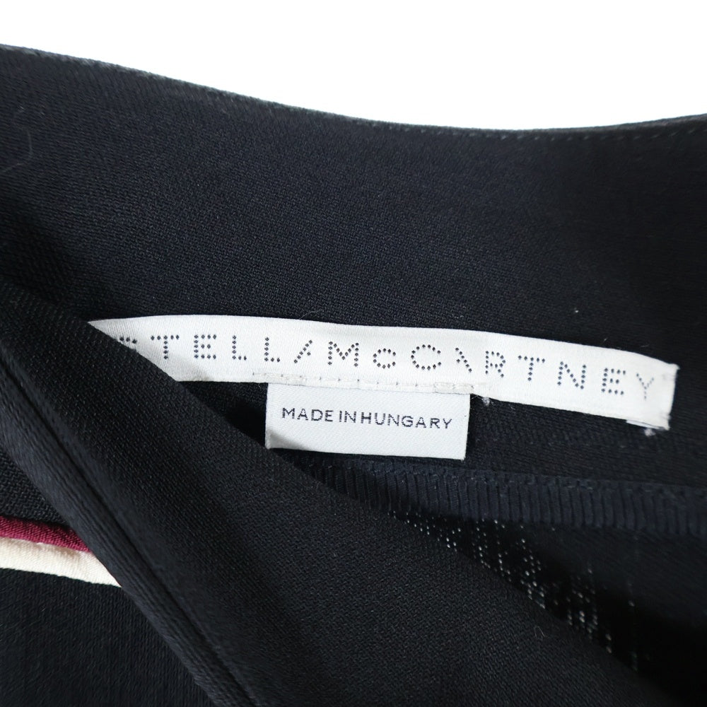 STELLA McCARTNEY(ステラマッカートニー) バックスリット ワイドスラックスパンツ レディース ブラック