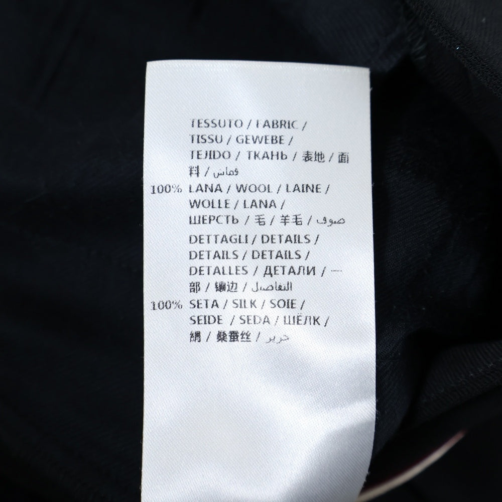 STELLA McCARTNEY(ステラマッカートニー) バックスリット ワイドスラックスパンツ レディース ブラック