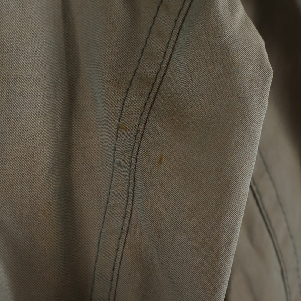 HYSTERICS(ヒステリックス) 日本製 コットンギャバ ステンカラーコート カーキ レディース 3AC-1891