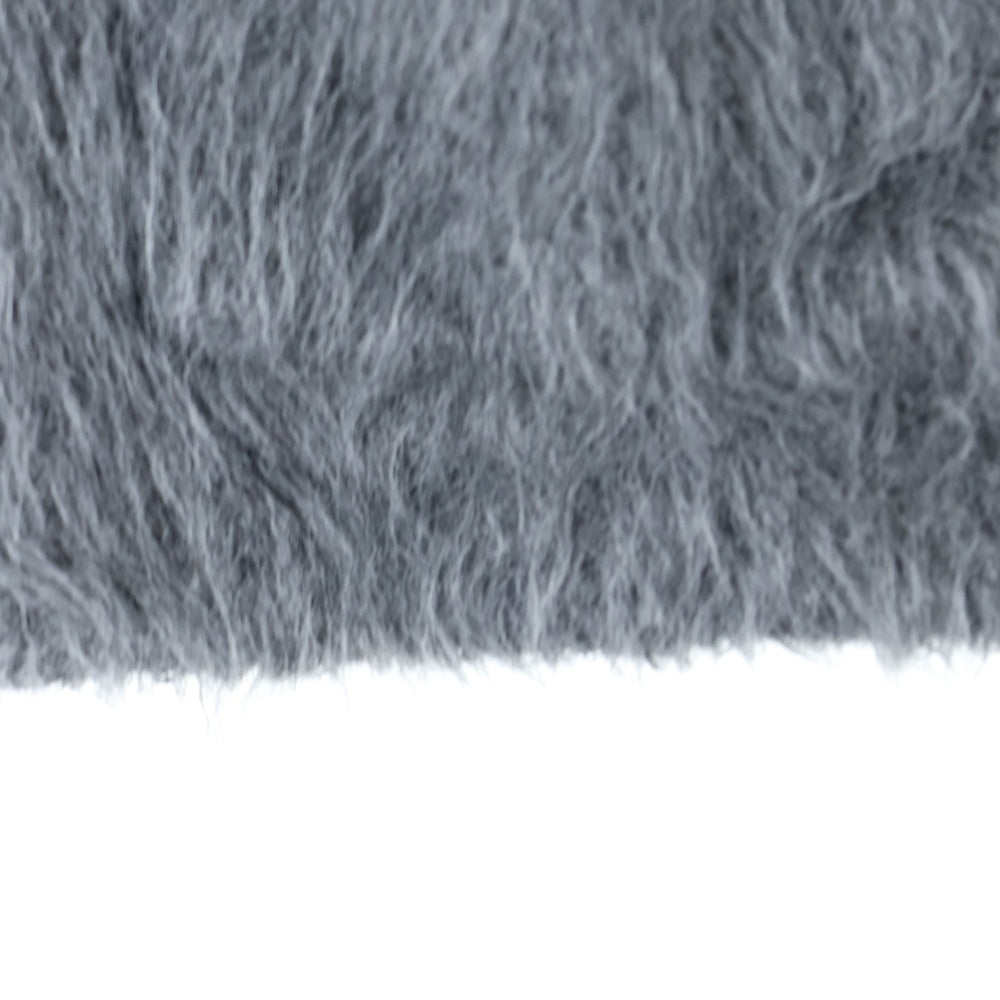 THE INOUE BROTHERS(ザイノウエブラザーズ) SURI CARDIGAN コットンアルパカ 毛足長 ニットカーディガン グレー