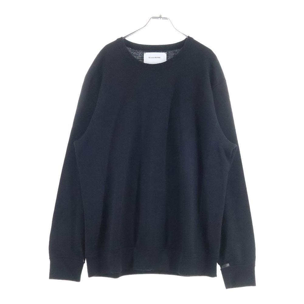 THE INOUE BROTHERS(ザイノウエブラザーズ) BABY SWEATER クルーネック アルパカニット セーター ネイビー