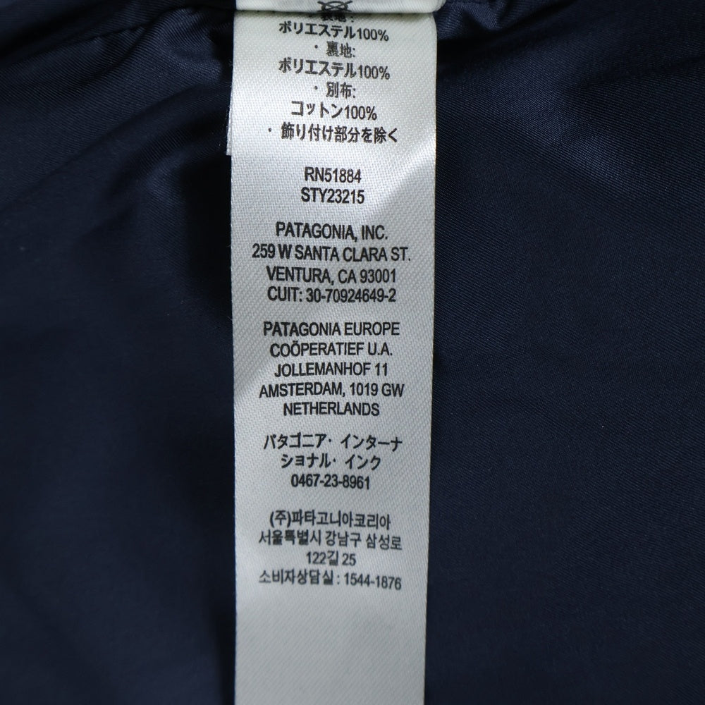 PATAGONIA(パタゴニア) 24AW Men's Retro-X Trucker Jacket メンズレトロエックストラッカー コーデュロイ ボアジャケット ネイビー STY23215