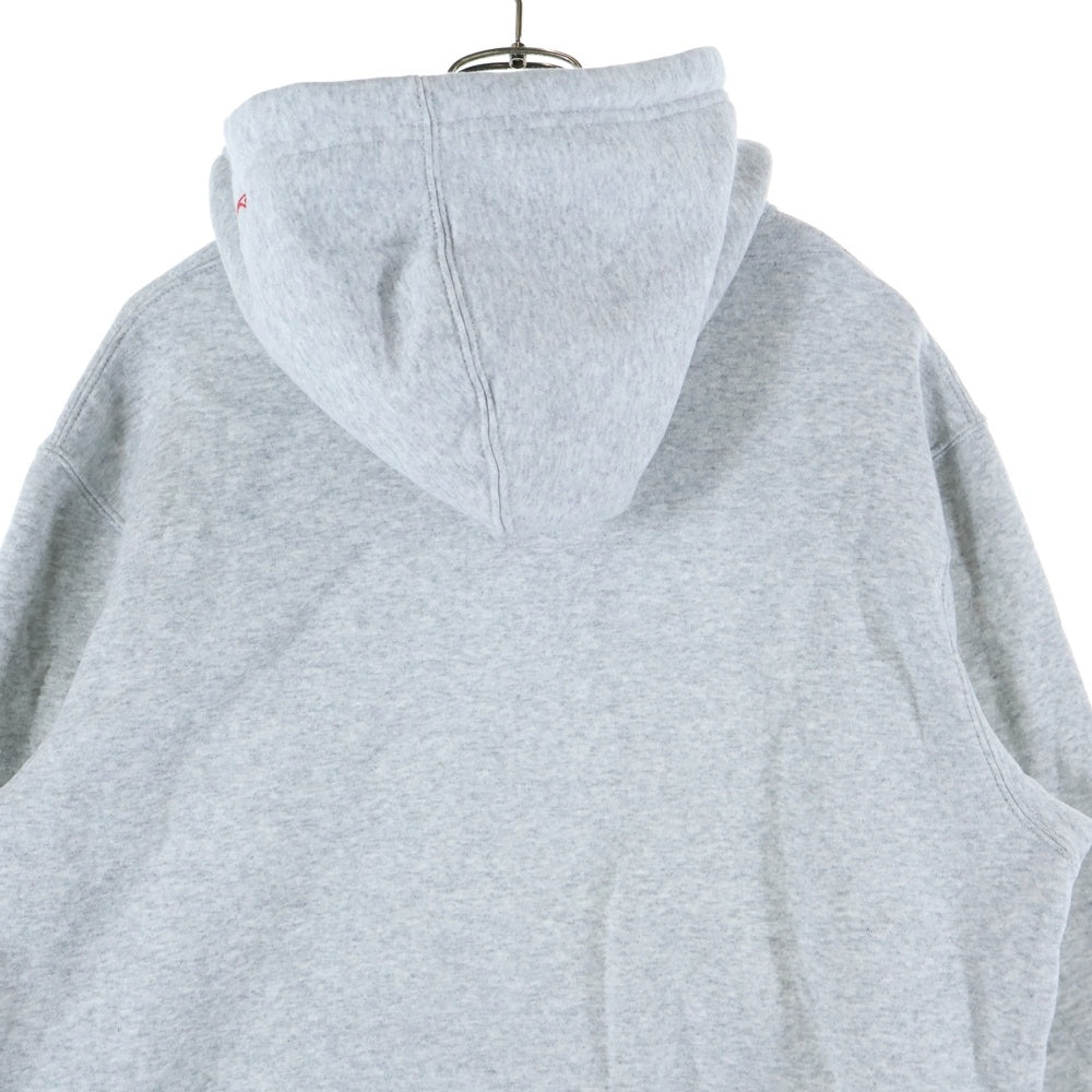 NIKE SB(ナイキエスビー) OSKI FLEECE SKATE PULLOVER HOODED SWEATSHIRT フロント刺繍デザイン スウェット プルオーバーパーカー グレー DJ3680-050