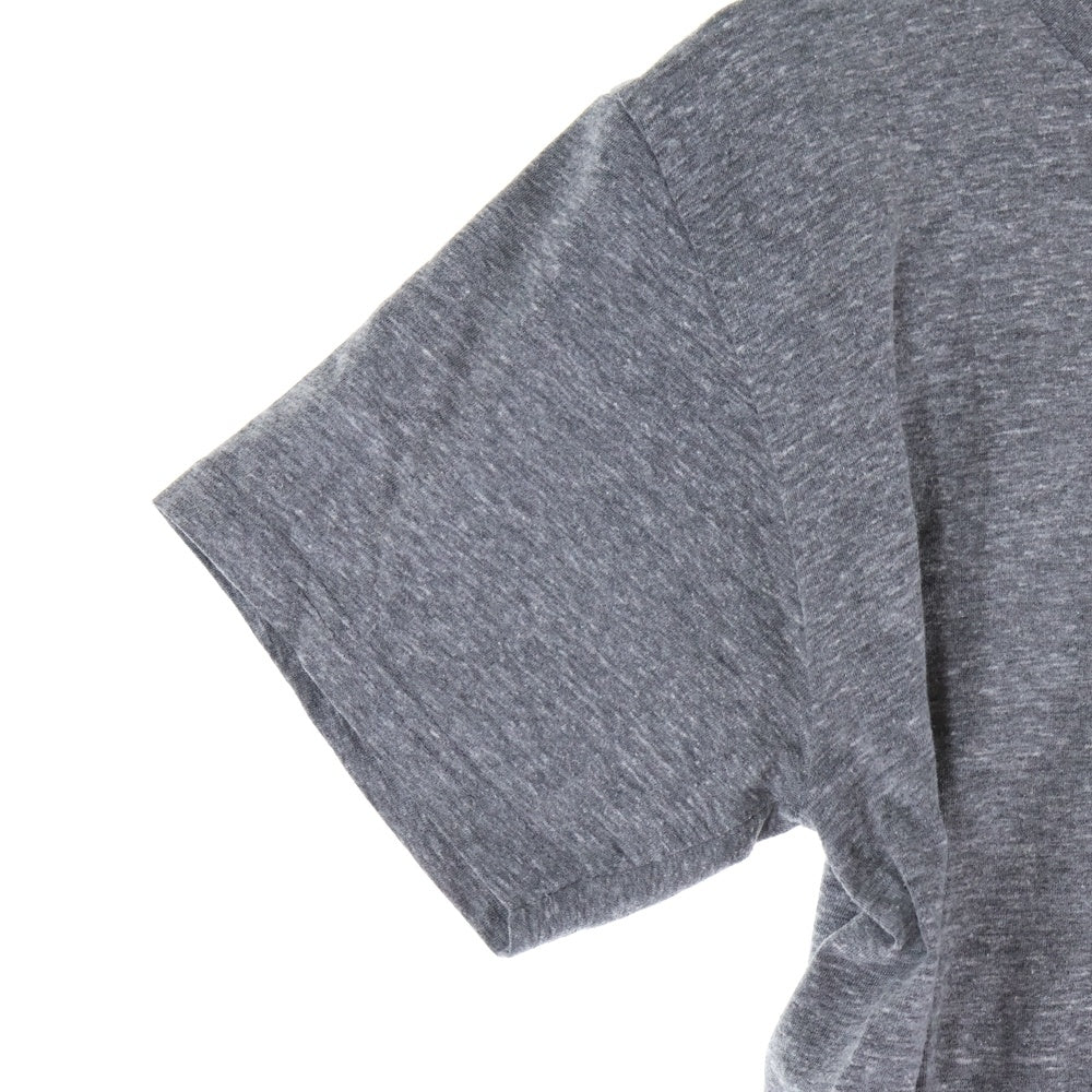 RIPN DIP(リップンディプ) フロントプリント 半袖 ポケットTシャツ カットソー グレー