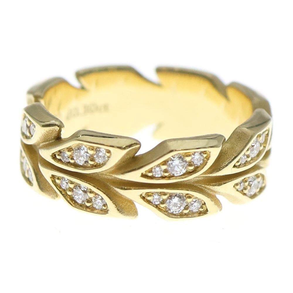 TIFFANY & Co.(ティファニー) K18YG ビクトリアヴァインバンドリング ゴールド レディース