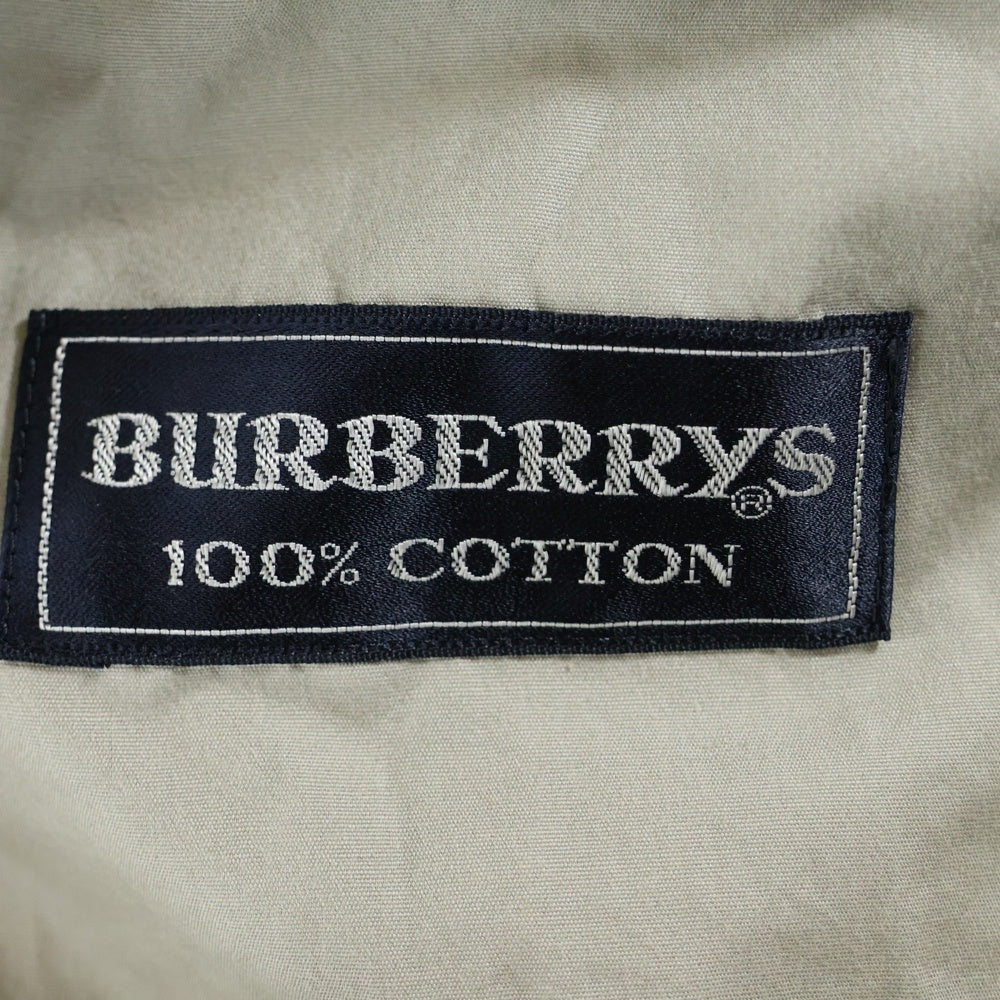 BURBERRY(バーバリー) コットン ステンカラー ロングコート カーキ BBA50-022-72
