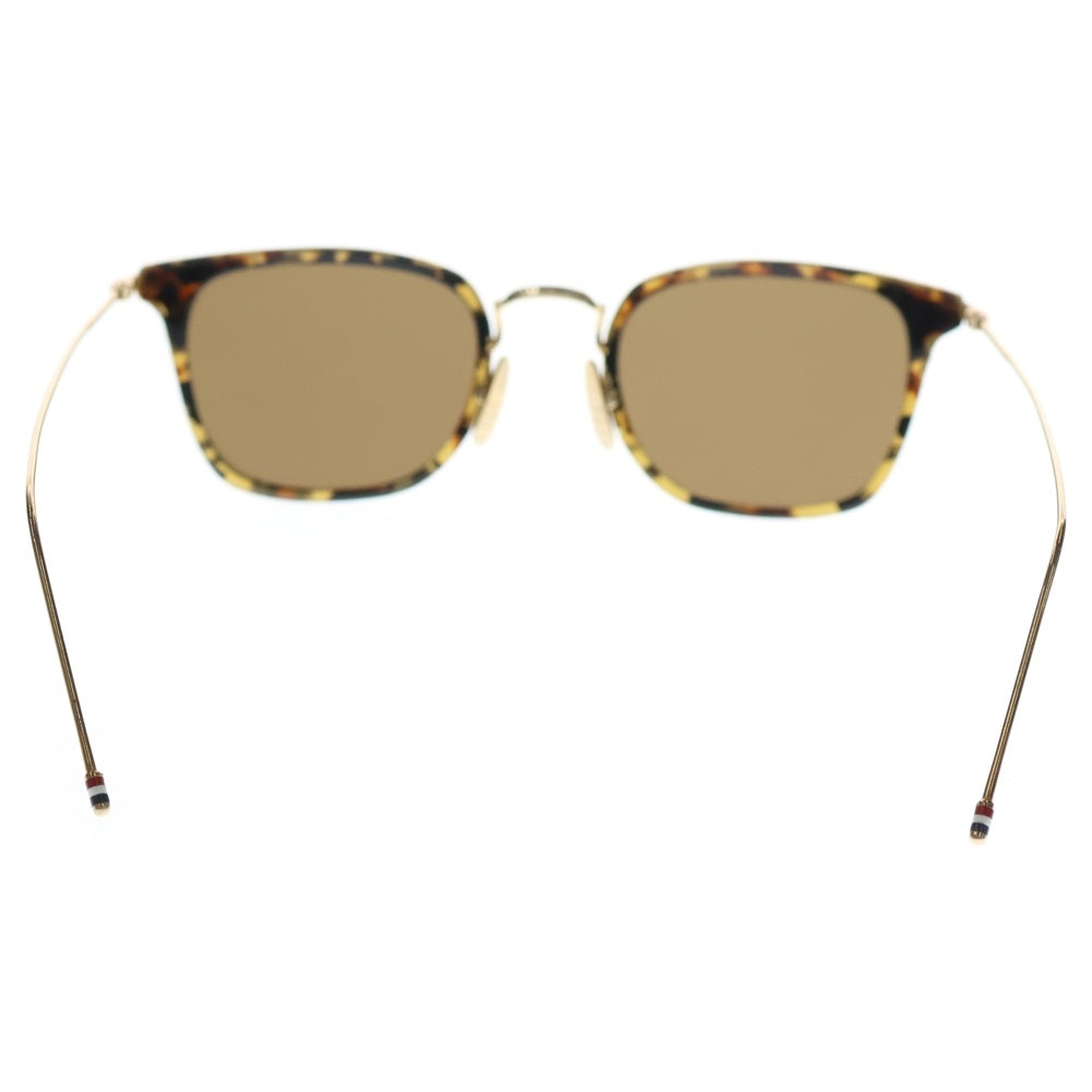 THOM BROWNE(トムブラウン) ウエリントンフレーム サングラス メガネ ゴールド TBS905