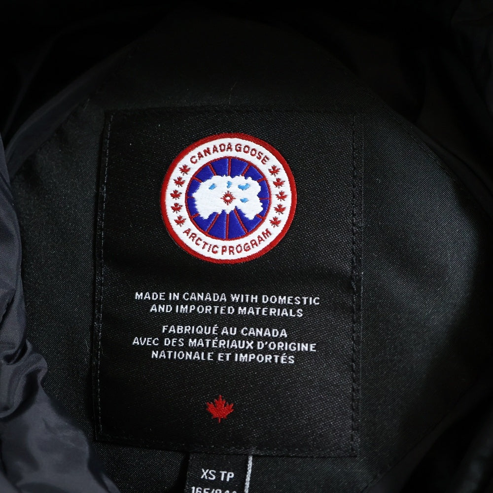 CANADA GOOSE(カナダグース) Charlotte Parka シャーロット パーカ ジップアップ ダウン ジャケット レディース ブラック 2300WJ